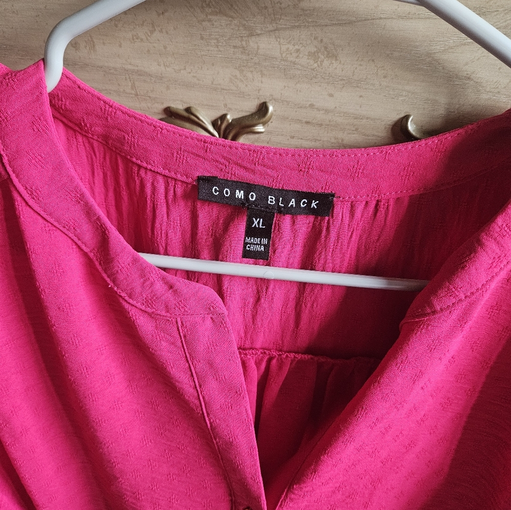 Hot Pink Blouse